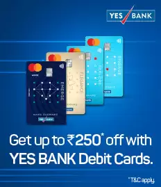 Get Up To Rs.250 Off On Booking Movie Tickets With Yes Bank Debit Card At Bookmyshow