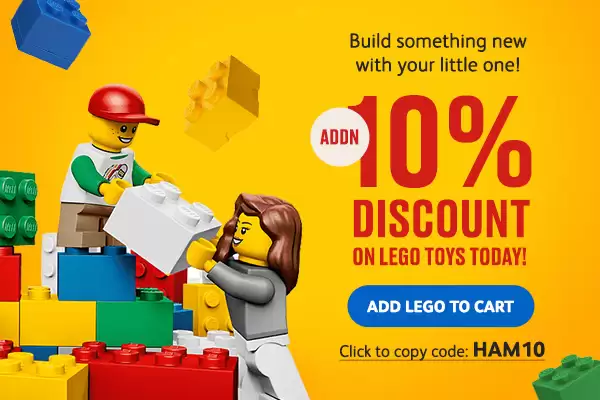 Get Extra 10% Off On Legos At Hamleys.in