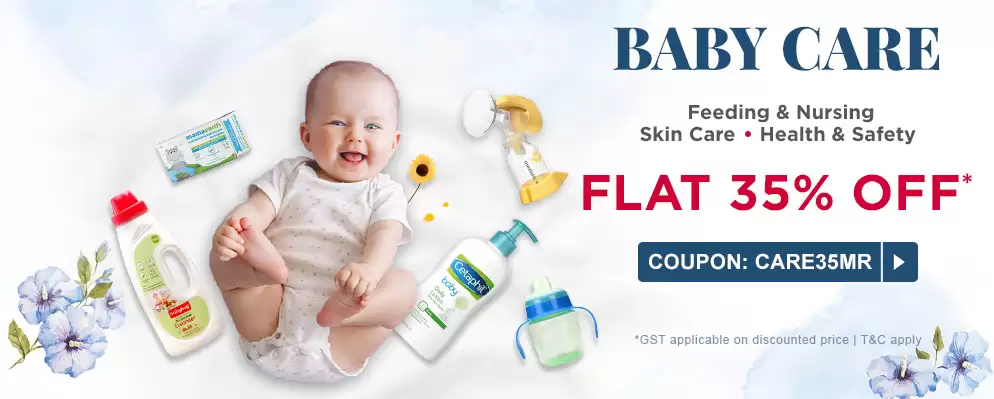 Enjoy Flat 35% Off On Baby Care Range With This Discount Coupon At Firstcry