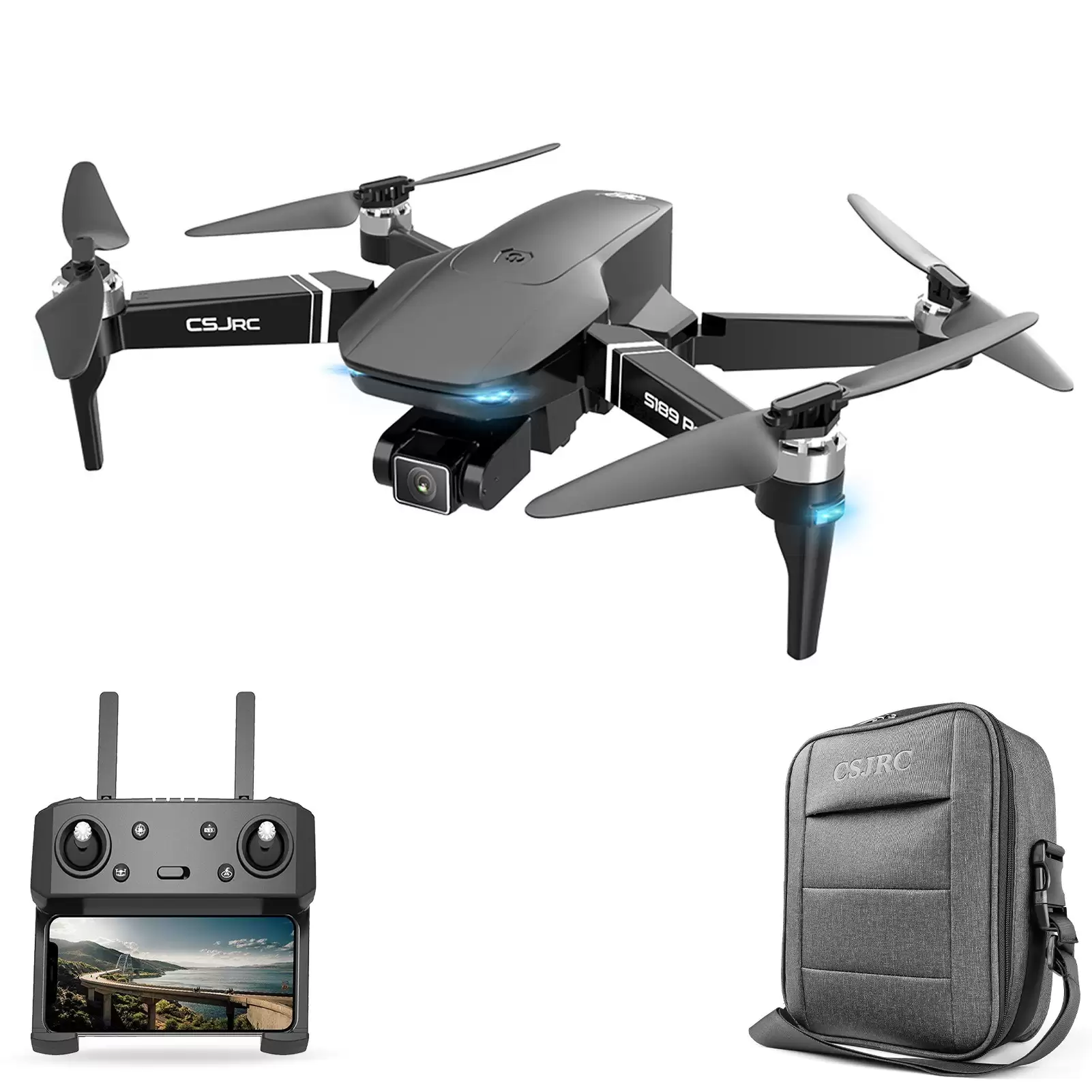 Order In Just $129.99 Extra $5 Off Csj S189 Pro 5g Wifi Fpv Gps 4k Camera Drone At Tomtop