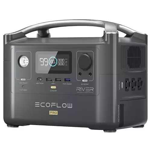 Order In Just $545-50.00 Ef Ecoflow River Pro Portable Power Station 720wh Power Multiple Devices Recharge 0-80% Within 1 Hour For Camping Rv With This Discount Coupon At Geekbuying