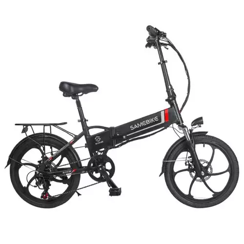 Pay Only $730-12.00 For Samebike 20lvxd30 Portable Folding Smart Electric 10ah Battery Moped Bike 350w Motor Max 35km/h 20 Inch Tire - Black With This Coupon Code At Geekbuying