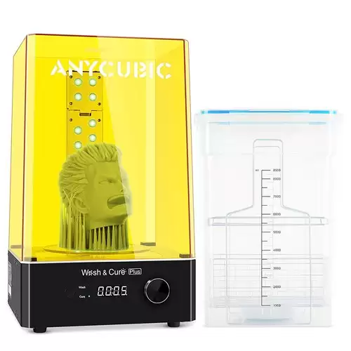 Pay Only $209.00 For Anycubic Wash & Cure Plus Machine, Basket Washing Size 192mm*120mm*290mm, Curing Size 190mm*245mm With This Coupon Code At Geekbuying