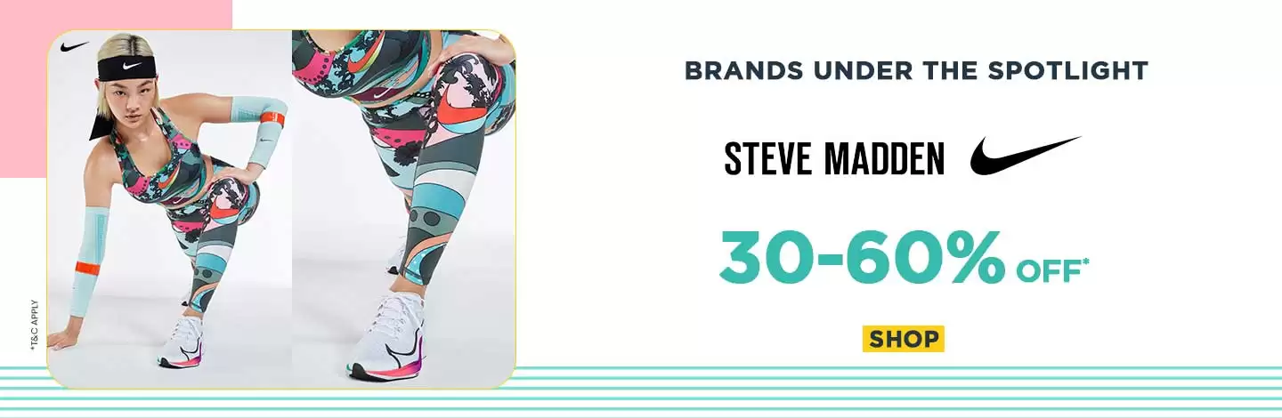 Get Upto 60% Off On Steve Madden Items At Ajio