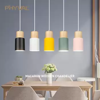 Order In Just $12.24 Modern Pendant Lights Nordic Wood Light Loft Pendant Lamps E27 220v For Dinning Room Home Decoration Restaurant Lamp Hotel At Aliexpress Deal Page