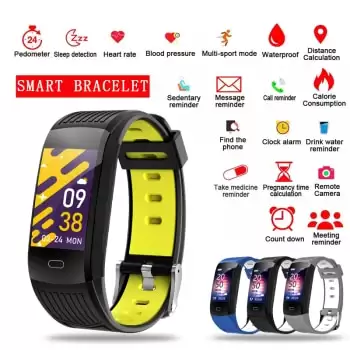 Order In Just $11.69 Lige 2021 New Smart Bracelet Heart Rate Blood Pressure Health Waterproof Smart Watch Bluetooth Watch Wristband Fitness Tracker At Aliexpress Deal Page