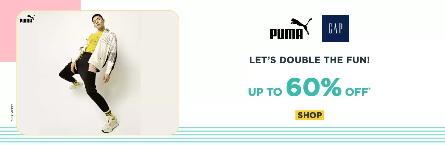 Get Upto 60% Off On Puma Items At Ajio Deal Page