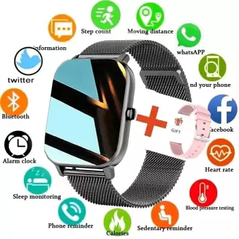 Order In Just $24.64 2021 New Full Touch Screen Smart Watch Men Women Sports Multifunction Heart Rate Monitoring Fitness Smartwatch For Xiaomi Huawei At Aliexpress Deal Page