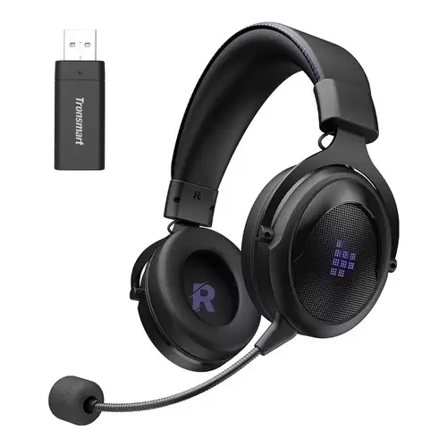 Order In Just $49.99 (Worldwide) Tronsmart Shadow 2 4g Wireless Gaming Headset Black Purple With This Discount Coupon At Geekbuying