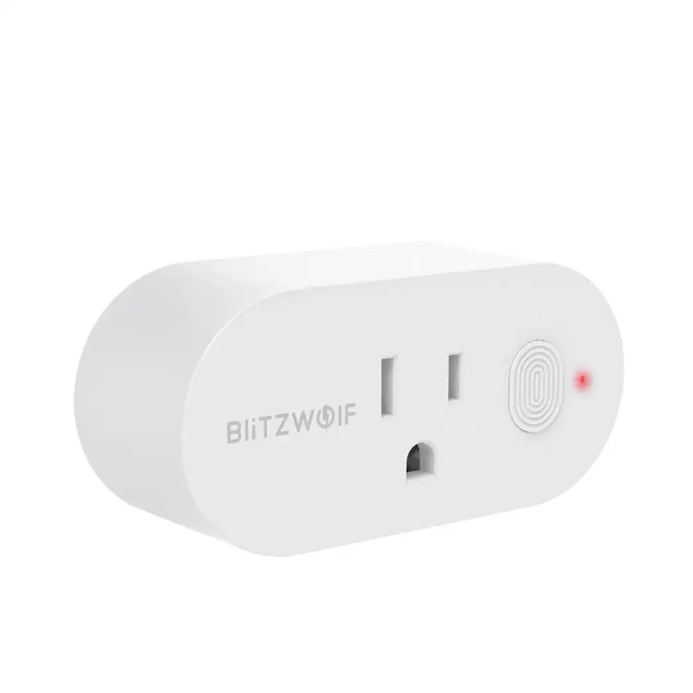 Order In Just $7.99 Blitzwolf Bw-shp12 15a 1875w Us Plug Smart Wifi Switch App Remote Controller Timer Socket Work With Amazon Alexa Google Home Assistant With This Coupon At Banggood