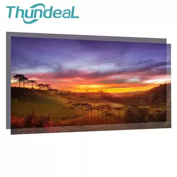 Order In Just $19.99 Thundeal 100-inch/120-inch High Brightness Reflective Grey Projector Screen 16:9 Fabric Cloth Projection Screen For Home Theater Outdoor Movie With This Coupon At Banggood