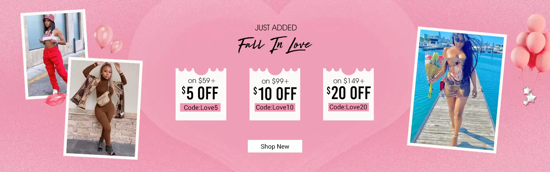 Get $5 To $20 Off With This Discount Coupon At Jurllyshe.Com