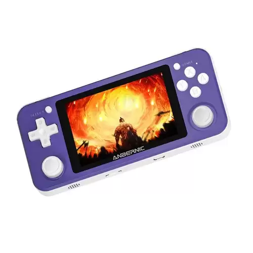 Pay Only $83.99 For Anbernic Rg351p 64gb Retro Game Console Rk3326 Open Source 3.5 Inch Ips Screen - Purple With This Coupon Code At Geekbuying