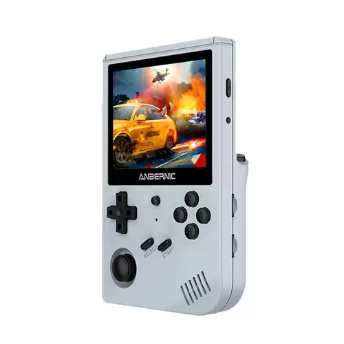 Order In Just $99.99 Anbernic Rg351v 64gb Handheld Game Console, 3.5 Inch 640*480p Ips Screen, 12000 Games, Dual Tf Card Slot, Supports Nds, N64, Dc, Psp, Ps1, Openbor, Cps1, Cps2, Fba, Neogeo, Neogeopocket, Gba, Gbc, Gb, Sfc, Fc, Md, Sms, Msx, Pce, Wsc- Gray With This Discount Coupon At Geekbuying