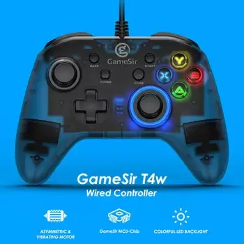Order In Just $21.46 Gamesir T4w Usb Wired Game Controller For Windows 7/8/10 Pc Gamepad With Vibration And Turbo Joystick For Steam Games At Aliexpress Deal Page