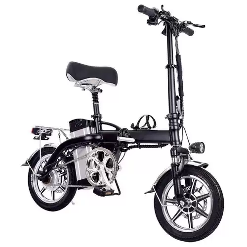 Pay Only $855.99 For Gyl004 Folding Moped Electric Bike 14 Inch Tire 350w Motor Max Speed 35km/h Up To 35km Range Dual Disc Brake - Black With This Coupon Code At Geekbuying