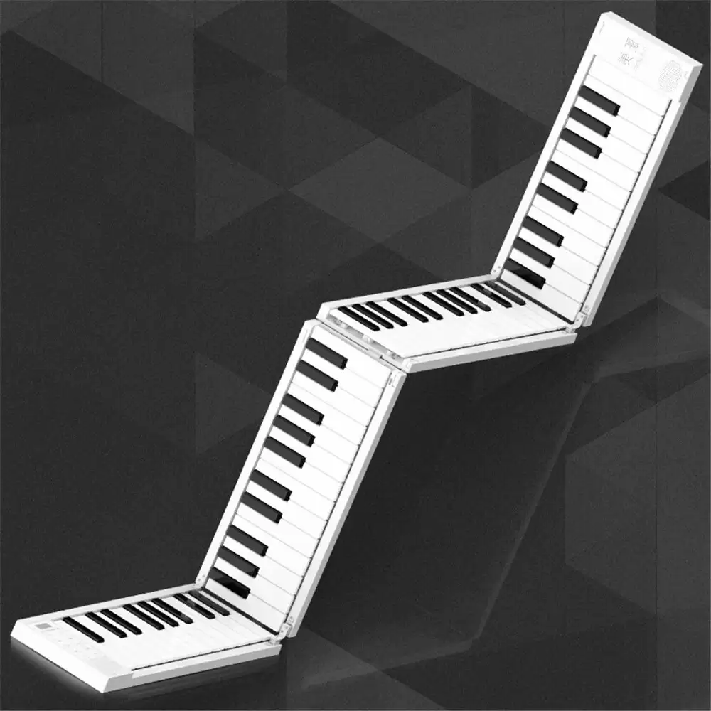 Order In Just $85.00 $85 For 88 Keys Foldable Electronic Piano Portable Keyboard 128 Tones Dual Speakers Headphone Output With Sustain Pedal With This Coupon At Banggood