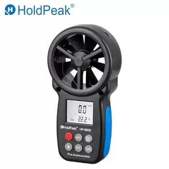 Order In Just $12.81 Holdpeak Hp-866b Digital Anemometer Mini Digital Lcd Wind Speed Meter Temperature Wind Chill With Backlight At Aliexpress Deal Page