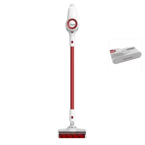 Pay Only $209.99 For Xiaomi Jimmy Jv51 Lightweight Cordless Stick Vacuum Cleaner 115aw Powerful Suction Anti-winding Hair Mite Cleaning Vacuum Cleaner Eu Plug Global Version + Extra Battery Pack - Red With This Coupon Code At Geekbuying