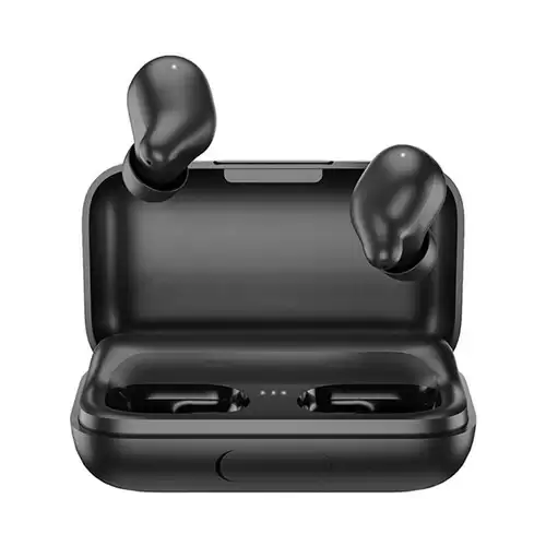 Pay Only $23.99 For Haylou T15 Bluetooth 5.0 True Wireless Earbuds Realtek 8763vxp Google Assistant Siri 60 Hours Playtime Use Independently 2200mah Charging Case - Black With This Discount Coupon At Geekbuying