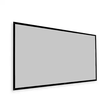 Order In Just $39.94 Thinyou Projector Screen Simple Portable Curtain Grey Plastic Fabric Fiber Hd For Movie 3d Home Theater Indoor Outdoor 120-inch 16:9 Throw Ratio With This Coupon At Banggood