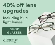 Save 40% Discount On Lens Upgrades At Clearly With This Coupon Code