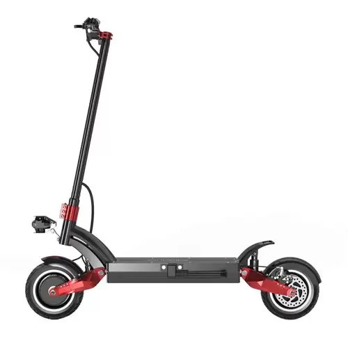 Pay Only $1139.99 For Janobike Alien X10 Folding Off-road Electric Scooter 10 Inch 23.4ah Battery 1200w*2 Motor 10 Inch Wheels Aluminum Alloy Body Max Speed 70km/h Dual Hydraulic Brake - Black With This Coupon Code At Geekbuying