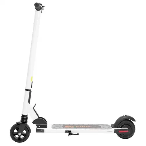 Order In Just $189.99 Kugoo Kirin Mini Folding Electric Scooter For Kids Christmas Gift 150w Motor Lcd Display Screen Max 25km/h 5.5 Inch Tire - White With This Discount Coupon At Geekbuying