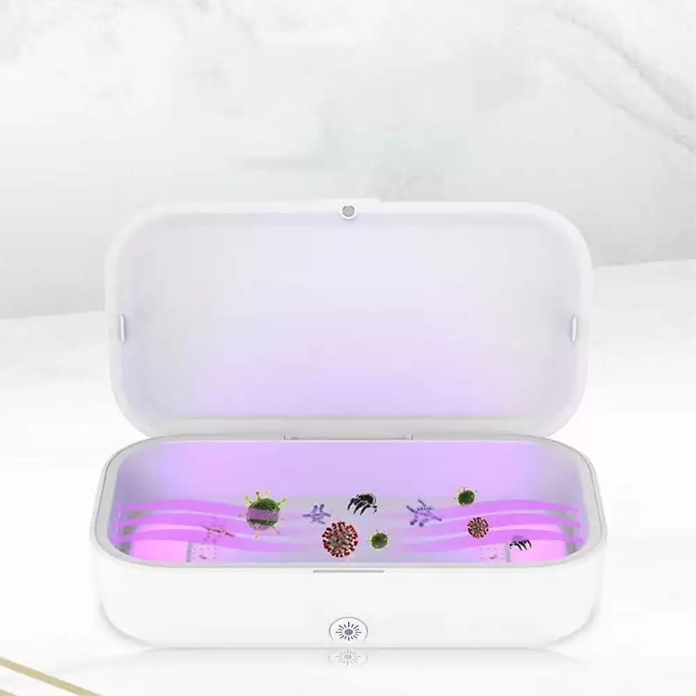 Order In Just $22.99 Uv Sterilization Box Mobile Phone Wireless Charging Case Ultraviolet Ozone Ndisinfection Box Aromatherapy Machine For Smartphone Jewelry At Gearbest With This Coupon