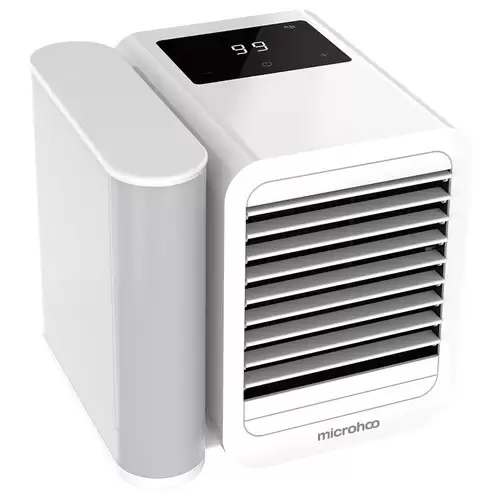 Order In Just $69.99 Portable Summer Air Conditioning Fan Refrigeration Humidification Purification Three-in-one Adjustable Wind Speed Angle 1000ml Removable Water Tank Usb Type-c Interface - White With This Discount Coupon At Geekbuying