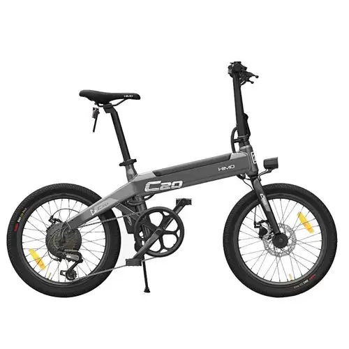 Pay Only $869.99 For Xiaomi Himo C20 Foldable Electric Moped Bicycle 250w Motor Max 25km/h 10ah Battery Hidden Inflator Pump Variable Speed Drive - Gray With This Coupon Code At Geekbuying