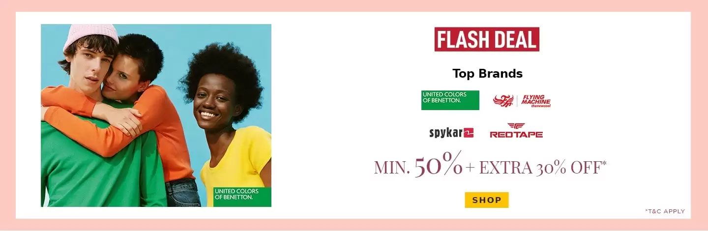 Get Extra 30% Off On Top Summer Brands At Ajio Deal Page