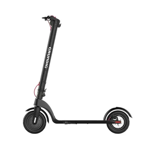 Pay Only $489.99 For Grundig X7 Electric Folding Scooter 6.4ah Battery 350w Motor Max Speed 25km/h Aluminum Body 10 Inch Pneumatic Tire 3 Speed Modes - Black With This Coupon Code At Geekbuying