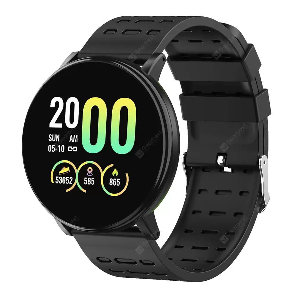 Order In Just $8.99 Gocomma 119plus Sports Pedometer Heart Rate Smart Watch Dual Color Strap Nsmartwatch At Gearbest With This Coupon