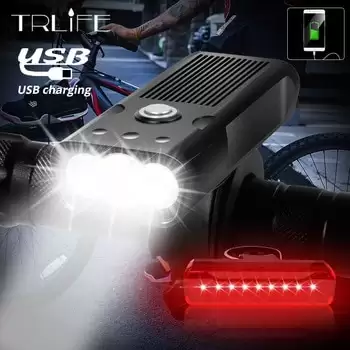 Order In Just $11.69 8000lm L2/t6 Bicycle Light Waterproof Usb Rechargeable Built-in 5200mah Bike Light Cycling Lamp Torch Handlebar Bike Flashlight At Aliexpress Deal Page