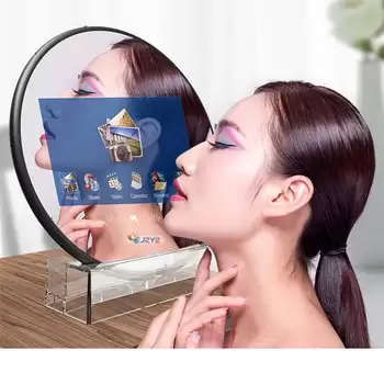 Order In Just $83.72 Digital Photo Frame Round Magic Mirror Cosmetic 7inch Screen Led Hd Electronic Album Picture Music Movie Full Function Good Gift At Aliexpress Deal Page