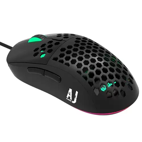 Pay Only $25.99 For Ajazz Aj380 Ultralight Optical Wired Gaming Mouse Rgb Lights Adjustable Compatible With Windows 2000 / Xp / Vista / 7 / 8 / 10 - Black With This Coupon Code At Geekbuying
