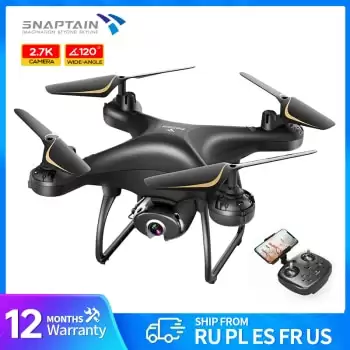 Order In Just $34.32 Snaptain Sp650 Drone Profession Camera 2.7k Hd Video Camera Drone Voice Gesture Control Wide Angle Foldable Quadcopter Rc Dron At Aliexpress Deal Page