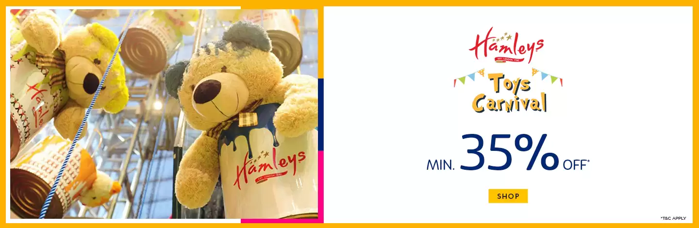 Get 35% Off On Hamleys Toys At Ajio Deal Page