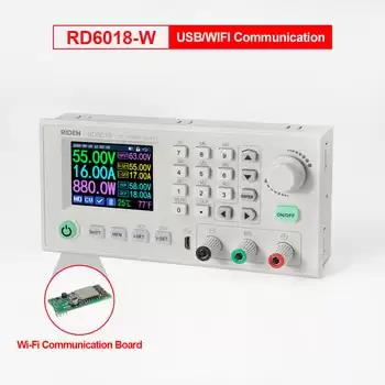 Order In Just $29.59 Rd Riden Rd6012 Rd6018-w Usb Wifi Dc - Dc Voltage Current Step-down Power Supply Module Buck Voltage Converter Voltmeter 60v 6a At Aliexpress Deal Page