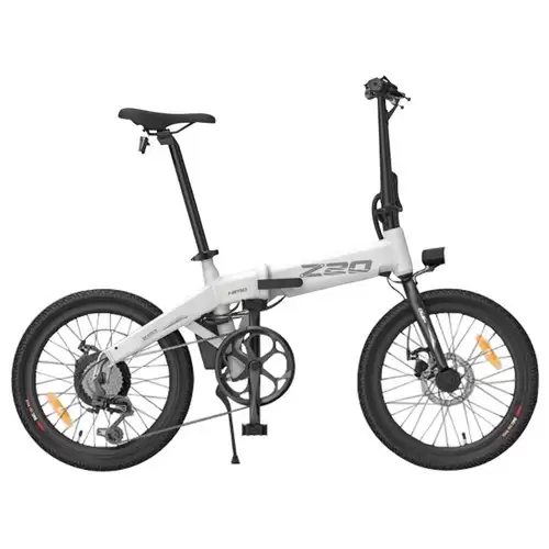 Pay Only $769.99 For Himo Z20 Folding Electric Bicycle 20 Inch Tire 250w Dc Motor Up To 80km Range 10ah Removable Battery Shimano 6-speed Transmission Smart Display Dual Disc Brake Europe Version - White With This Coupon Code At Geekbuying