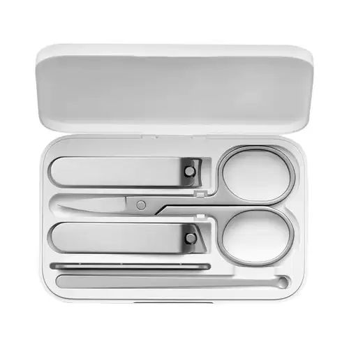 Pay Only $9.59 For Xiaomi Mijia Portable 5pcs Stainless Steel Nail Clippers Set - White With This Coupon Code At Geekbuying