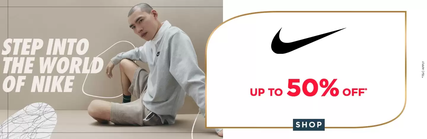 Get 50% Off On Nike Items At Ajio Deal Page