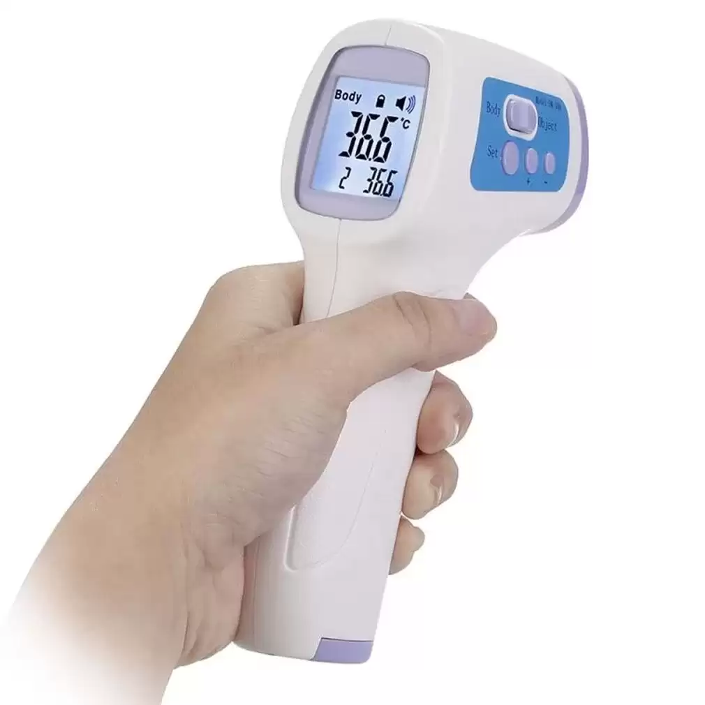 Order In Just $16.99 Jl-2688 Home Non Contact Forehead Infrared Digital Thermometer °c / °f Lcd Body Thermometer Baby Temperature Measurement Tool With This Coupon At Banggood