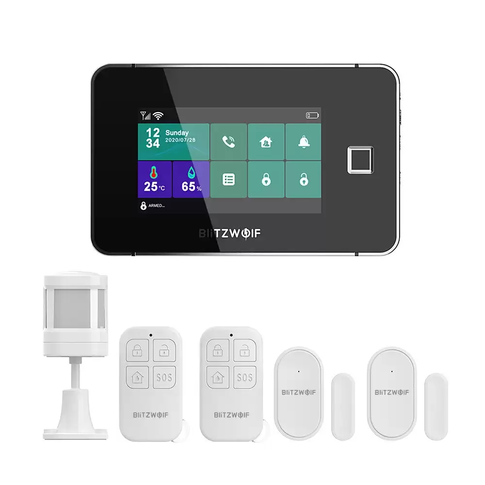 Order In Just $75.99 Blitzwolf Bw-is20 Tuya Wireless 2g Gsm Wifi Smart Home Security Alarm System With This Coupon At Banggood