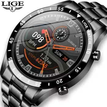 Order In Just $31.99 Lige 2020 New Smart Watch Men Full Touch Screen Sports Fitness Watch Ip67 Waterproof Bluetooth For Android Ios Smartwatch Mens At Aliexpress Deal Page