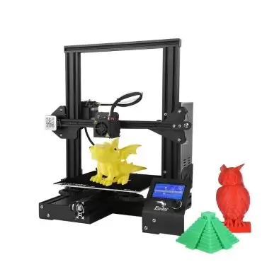 Get Extra 45% + 35€ Discount On Creality Ender 3 3d Printer Kit With 5 Meters Filament At Tomtop