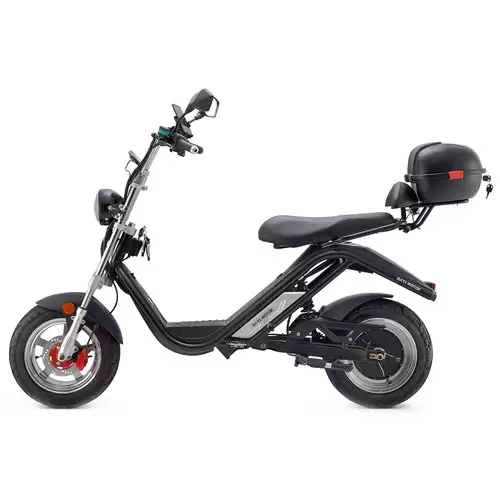 Pay Only $2050-50.00 For Dayi Motor E-thor 3.0 Electric Motorcycle 3000w Brushless Motor 30ah Battery 12 Inch Scooter - Black With This Coupon Code At Geekbuying