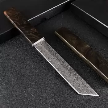 Order In Just $21.5 Japanese Style Black Whirlwind Vg10 Damascus Steel Fixed Blade Tactical Hunting Knife Survival Gear Straight Knive Gift Box At Aliexpress Deal Page