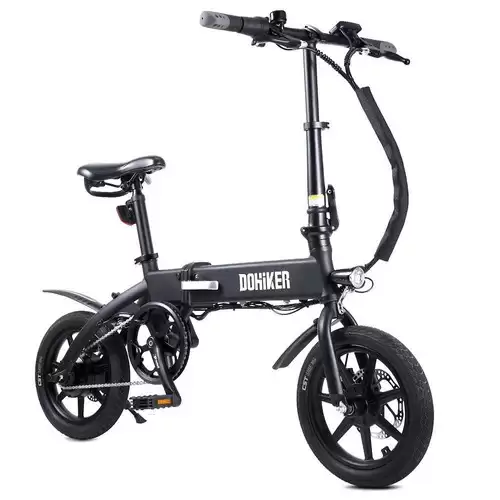 Pay Only $545.99 For Dohiker Ksb14 Folding Electric Bicycle 36v 250w Brushless Motor 14